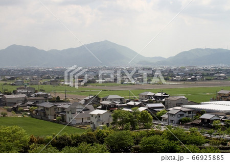 岡山市サウスビレッジ塔からの田園風景 岡山市サウスビレッジ塔からの田園風景 66925885