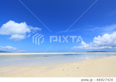 竹富島のコンドイビーチ 66927420