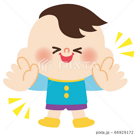 男の子のイラスト　D 66929172