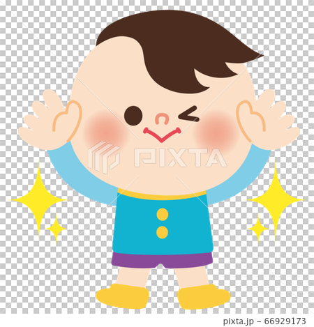 男の子のイラスト　D 66929173