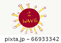 Concept of COVID-19 cornoavirus first and second wave infection 66933342