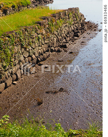 大村藩お船蔵跡(長崎県大村市:玖島城の船蔵) 大村藩お船蔵跡(長崎県大村市:玖島城の船蔵) 66933466