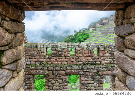 Machu Picchu, a Peruvian Historical Sanctuary. One 66934236