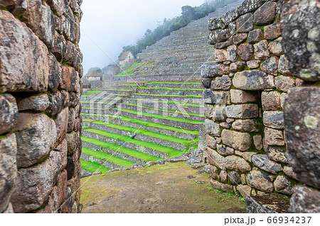 Machu Picchu, a Peruvian Historical Sanctuary. One 66934237
