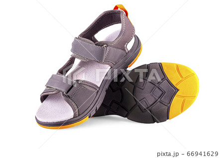 children's sport sandals isolated on white children's sport sandals isolated on white 66941629