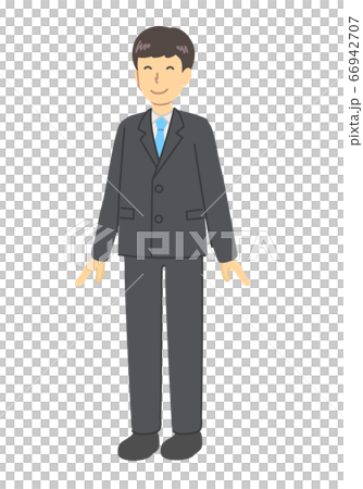 A man in a smiling suit A man in a smiling suit 66942707
