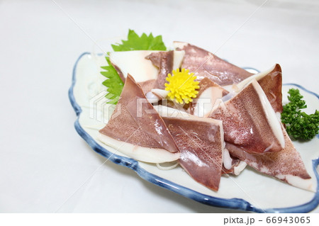 剣先イカの刺身 66943065