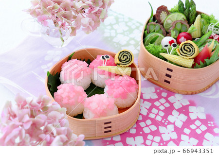 あじさい弁当 66943351