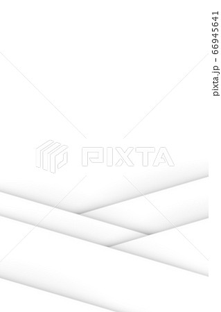 抽象的な背景-幾何学模様-直線-レイヤードスタイル-白 抽象的な背景-幾何学模様-直線-レイヤードスタイル-白 66945641