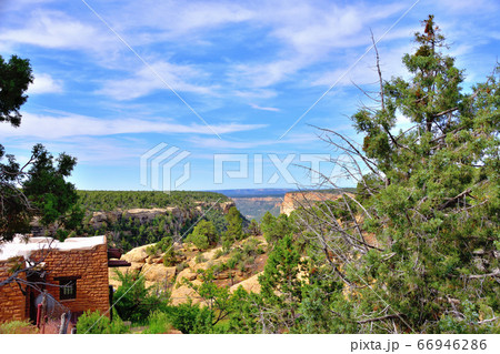 断崖絶壁に栄えて消えた岩窟住宅群メサ・ヴェルデ国立公園 断崖絶壁に栄えて消えた岩窟住宅群メサ・ヴェルデ国立公園 66946286