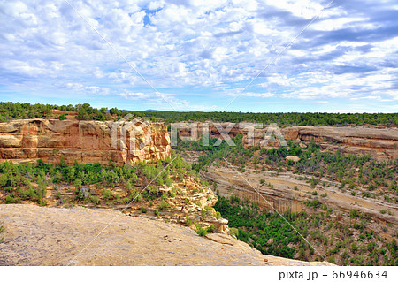 断崖絶壁に栄えて消えた岩窟住宅群メサ・ヴェルデ国立公園 66946634