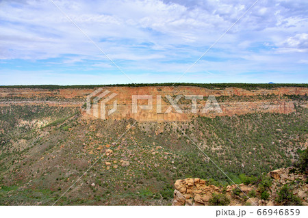 断崖絶壁に栄えて消えた岩窟住宅群メサ・ヴェルデ国立公園 66946859