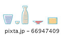 お酒イラスト　日本酒・焼酎 66947409