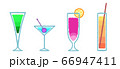 お酒イラスト　カクテル 66947411