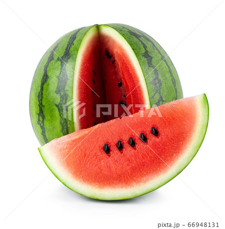 watermelon isolated on white background 66948131
