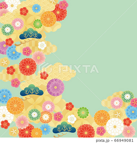 背景素材（和風6）1 66949081