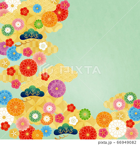 背景素材（和風6）1テク 66949082