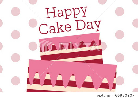 International cake day. July 20. Holiday concept. Template for background, banner, card, poster with 66950807