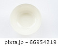 white ceramic round bowl white background 66954219