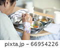 Senior elder asian patient woman in hospital 66954226
