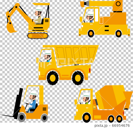 工事用作業車 66954676