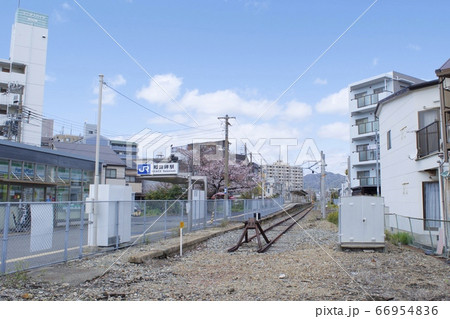 和田岬線の和田岬駅(兵庫県神戸市) 和田岬線の和田岬駅(兵庫県神戸市) 66954836