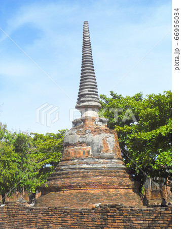 Pagoda at Wat Chaiwattanaram Temple, Ayutthaya, 66956034
