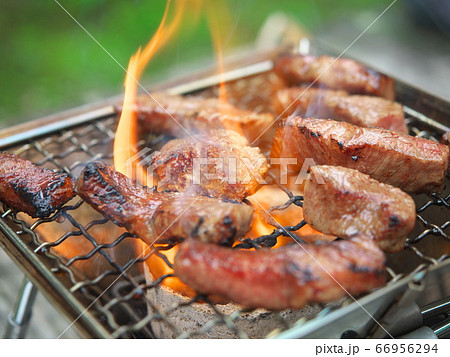 登山でBBQ・黒毛和牛焼肉(ミスジ) 登山でBBQ・黒毛和牛焼肉(ミスジ) 66956294
