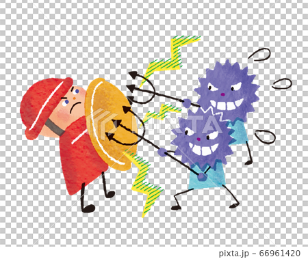 Immune to fight the virus Immune to fight the virus 66961420