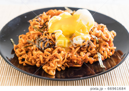 korean spicy instant noodles korean spicy instant noodles 66961684