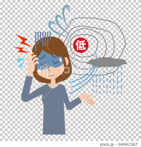 Low pressure woman 66962367