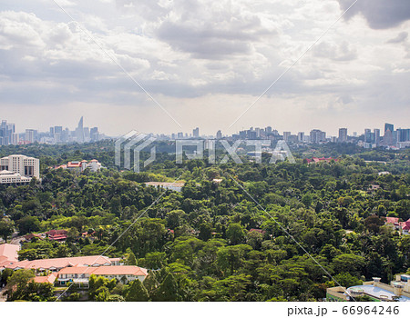 Panorama of the capital with the park of Malaysia Kuala Lumpur. Panorama of the capital with the park of Malaysia Kuala Lumpur. 66964246