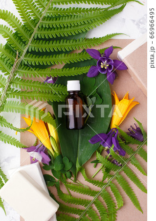 Natural organic essential oil packaging mock up Natural organic essential oil packaging mock up 66966495