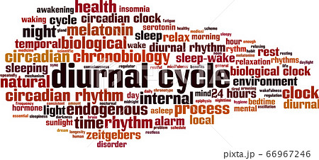 Diurnal cycle word cloud 66967246