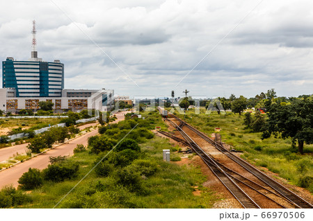 Railroad and rapidly developing central business Railroad and rapidly developing central business 66970506