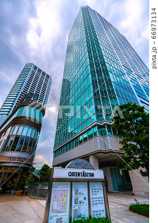 日本の東京都市景観 アエルシティ・NBFプラチナタワーなどを望む 日本の東京都市景観 アエルシティ・NBFプラチナタワーなどを望む 66973134