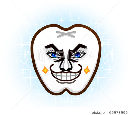 綺麗な歯_bg有り 66973996