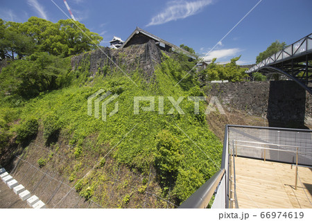 熊本城数寄屋丸二階御広間石垣 熊本城数寄屋丸二階御広間石垣 66974619