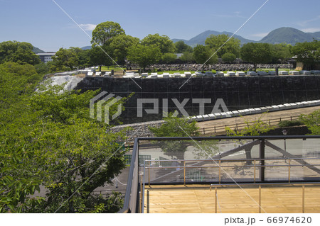 熊本城行幸坂と奉行丸 熊本城行幸坂と奉行丸 66974620