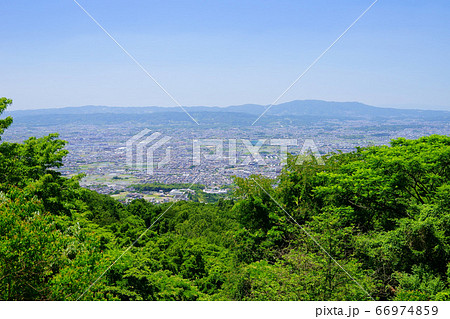奈良・高円山ドライブエウエー奈良盆地の眺望-7 66974859