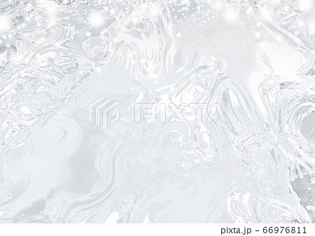 水 水面 質感 テクスチャ イラスト 背景 白 無色のイラスト素材