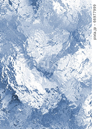 氷 質感 テクスチャ 青 縦位置 イラスト 背景のイラスト素材