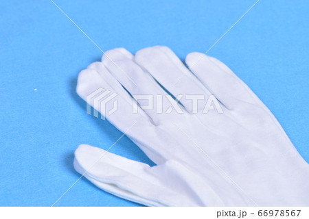 大事な物を触れる時に使用する作業用手袋 66978567