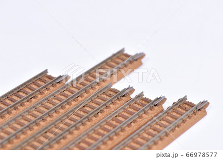 複数の線路の模型 66978577