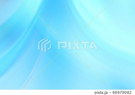 青色系の抽象的背景素材　ゆるやかなライン 66979082