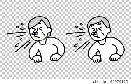 打噴嚏的高級男人女人集（簡單） 66979115