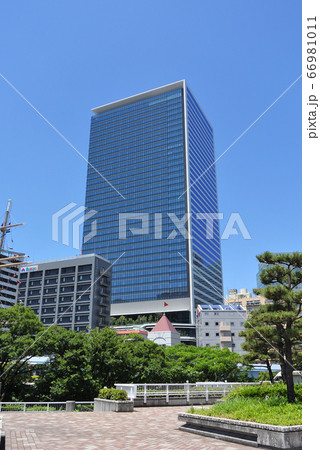 完成間近の東京ポートシティ竹芝オフィスタワー 66981011