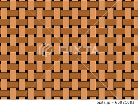 Seamless pattern with hand drawn straw braid style Seamless pattern with hand drawn straw braid style 66981083