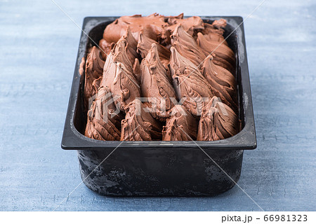 ice cream in a plastic container ice cream in a plastic container 66981323