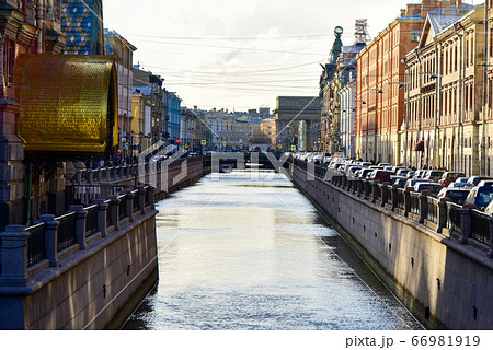 Moika River Canal in St. Petersburg Moika River Canal in St. Petersburg 66981919